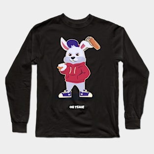 Oh Yeah Rabbit Long Sleeve T-Shirt